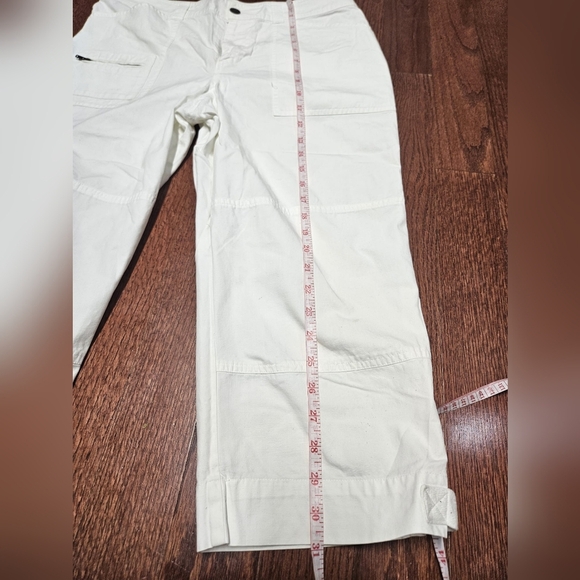 Ralph Lauren Cream Capris Lightweight Resort Style - Picture 5 of 6